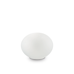 032078 Lampa stołowa smarties bianco tl1 d14 white Ideal Lux - Mega RABATY w koszyku %