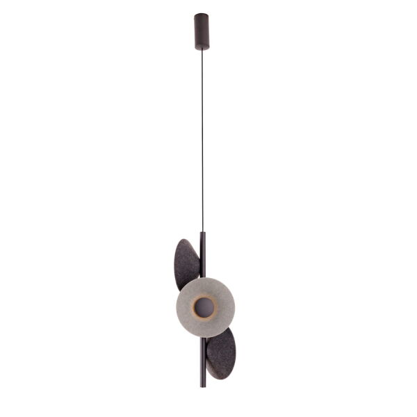 P0562 Lampa Wiszaca Puro Black&grey Maxlight 