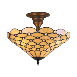 64300 Tiffany Pearl 3lt Semi plafon Interiors1900 - MEGA rabaty w koszyku %