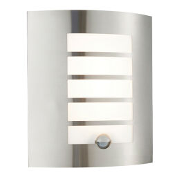 75931 Bianco LED PIR 1lt Kinkiet IP44 7W Saxby - MEGA rabaty w koszyku %