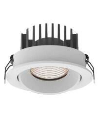 H0094 4000K Oprawa Wpustowa Cyklop Biała IP65 Maxlight 