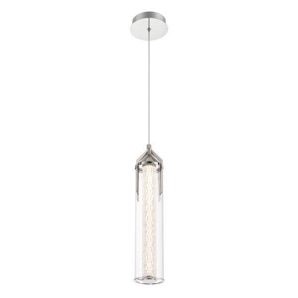 QN-ESPADA-1P-PC Lampa wisząca Espada – Polerowany chrom Elstead  - Mega RABATY w koszyku %