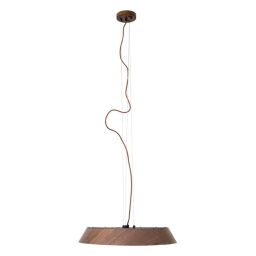 P0551 Lampa Wisząca Tamago Dark Walnut Wood Maxlight 
