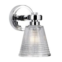 BATH-GUNNIS1-PC Lampa ścienna Gunnislake 1 – polerowany chrom Elstead - Mega RABATY w koszyku %