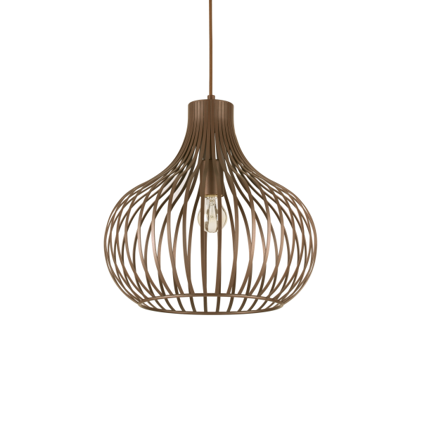 205298 Lampa wisząca onion sp1 d38 brown Ideal Lux - Mega RABATY w koszyku %