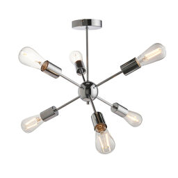 79469 Lampa wisząca Rubens 6  semi flush Endon - MEGA rabaty w koszyku %