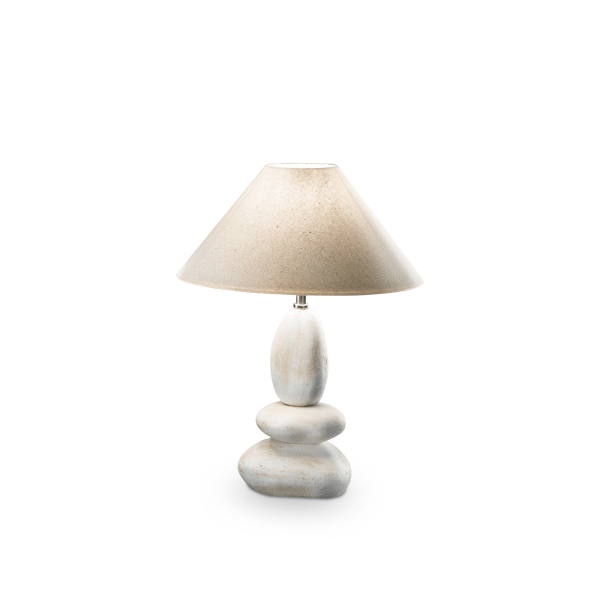 034935 Lampa stołowa dolomiti tl1 small stone Ideal Lux - Mega RABATY w koszyku %