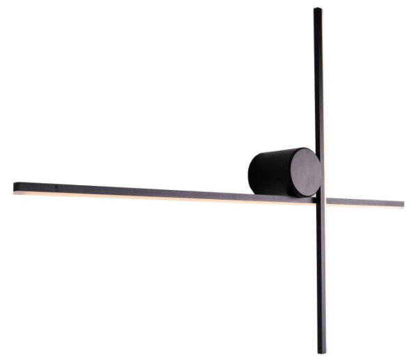 W0369 Kinkiet Arne 60cm 10W Czarny IP44 3000K Maxlight
