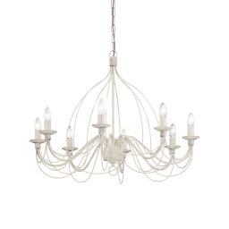 005898 Lampa wisząca corte sp8 antique white Ideal Lux - Mega RABATY w koszyku %