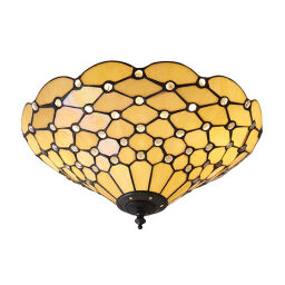 70242 Tiffany Pearl 2lt plafon Interiors1900 - MEGA rabaty w koszyku %