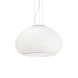 071015 Lampa wisząca mama sp1 d40 white Ideal Lux - Mega RABATY w koszyku %
