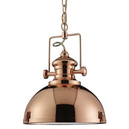 2297CU Industrial lampa wisząca miedziana Searchlight