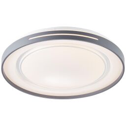 G97158/72 Lampa ścienna i sufitowa LED Barty 48cm biały/ciemnoszary Brilliant