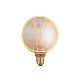18800AM Decorative Amber Glass LED Lamp - 4W Searchlight