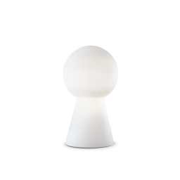 000251 Lampa stołowa birillo tl1 medium white Ideal Lux - Mega RABATY w koszyku %