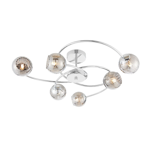 73582 Plafon Aerith 6  semi flush Endon - MEGA rabaty w koszyku %