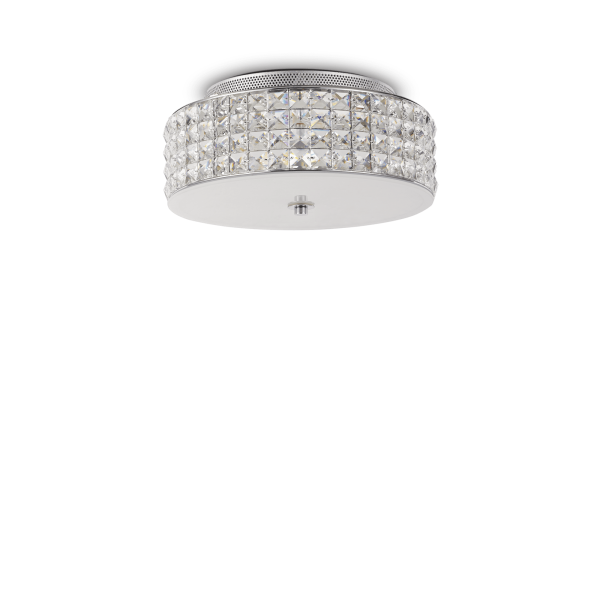 093093 Plafon roma pl4 chrome Ideal Lux - Mega RABATY w koszyku %