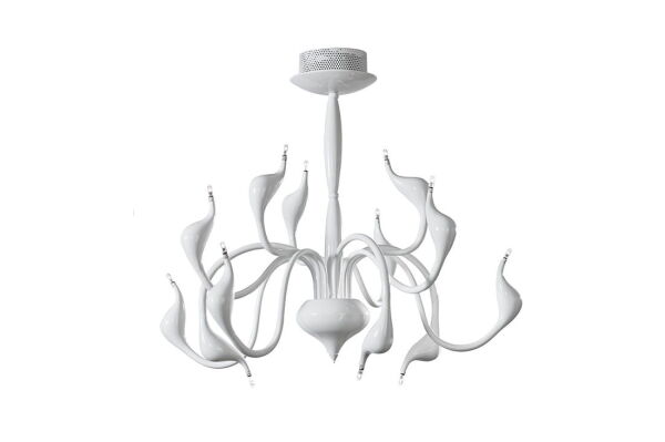 LAMPA WISZĄCA SNAKE WHITE AZ0045 Azzardo