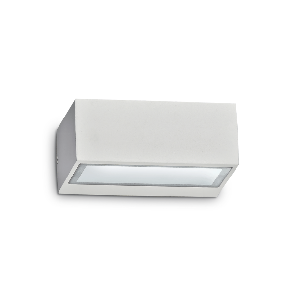 115351 Kinkiet twin ap1 big white Ideal Lux - Mega RABATY w koszyku %
