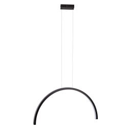 P0519 Lampa Wisząca Trio Arc I Matt Black Maxlight 