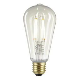 LP-LED7W-E27-ST64-C Żarówka Edison LED E27 7 W Elstead  - Mega RABATY w koszyku %