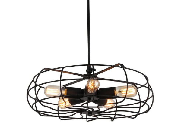 Lampa wisząca FAN czarny AZ2532 Azzardo