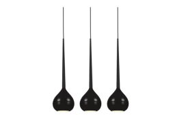 Lampa wisząca AGA 3 AZ1064 Czarny Azzardo