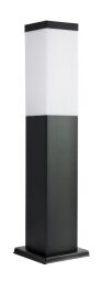 Inox Kwadratowa Black SS802-450 BL Lampa stojąca słupek czarny SU-MA - Mega RABATY W KOSZYKU %