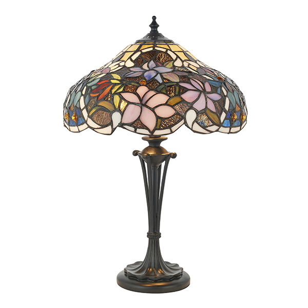 64327 Tiffany Sullivan 2lt lampa stołowa Interiors1900 - MEGA rabaty w koszyku %
