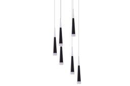 Lampa wisząca BRINA 6 czarna AZ0956 Azzardo