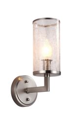 LDW 8040-1 (NK) LAMPA ŚCIENNA KINKIET SATYNOWY HOWARD W1 - Mega RABATY W KOSZYKU %