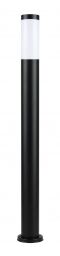 Inox Black ST022-1100 Lampa stojąca słupek czarny SU-MA - Mega RABATY W KOSZYKU %