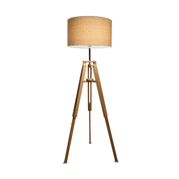 137827 Lampa stojąca klimt pt1 wood Ideal Lux - Mega RABATY w koszyku %