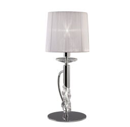 3868 Lampa stołowa MANTRA TIFFANY CHROME 3868 Mantra - Mega RABATY w koszyku %