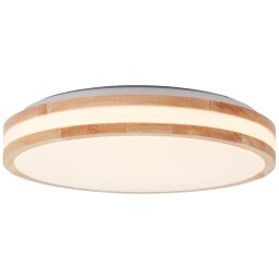G99525/75 Laskos LED Lampa sufitowa 38cm jasne drewno/biała Brilliant
