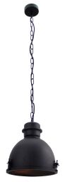 HK19241S76 Lampa wisząca Kiki 1-płomień czarny korund