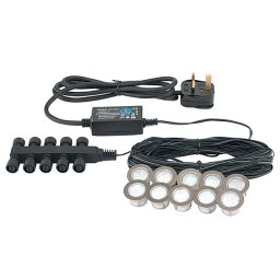 13889 Ikon round 30mm kit IP67 0.45W Saxby - MEGA rabaty w koszyku %