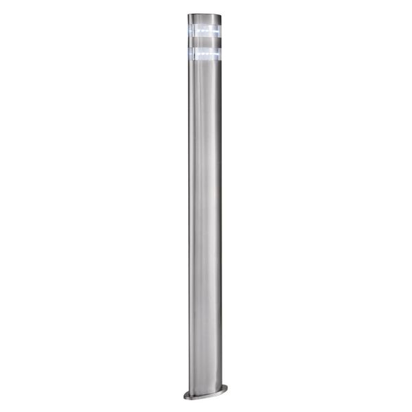 5304-900 India 24Lt 900mm LED Słupek ogrodowy - satyna srebrny, IP44 Searchlight