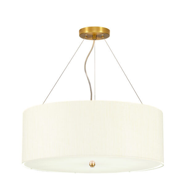 DL-PEARCE22-5LT-IV-AB Lampa wisząca 56 cm Pearce – 5 źródeł światła – Postarzany mosiądz Elstead - Mega RABATY w koszyku %