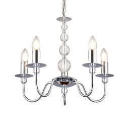 2013-5CH Lampa wisząca Parkstone 5  Endon - MEGA rabaty w koszyku %
