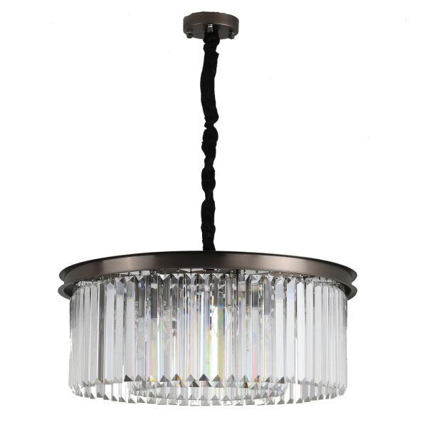 MP0097 Lampa wisząca SPARKLE ROUND antracyt 60 cm Step Into Design - Mega RABATY W KOSZYKU %