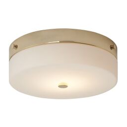 TAMAR-F-L-PG Tamar 1 Light Duża lampa podtynkowa – polerowane złoto Elstead - Mega RABATY w koszyku %