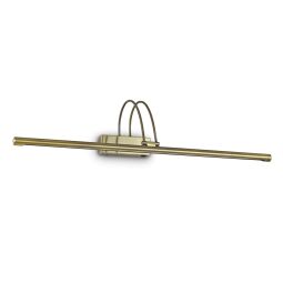 121130 Kinkiet bow ap d76 satin brass Ideal Lux - Mega RABATY w koszyku %