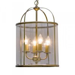 5972BR Lampa wisząca Pimpernel mosiądz Steinhauer od ręki