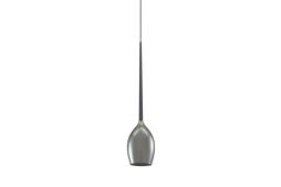 Lampa wisząca IZZA 1 dymione szkło AZ2936 Azzardo