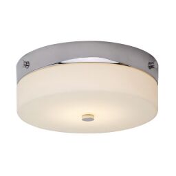 TAMAR-F-M-PC Tamar 1 Light Medium Flush Light – Polerowany chrom Elstead - Mega RABATY w koszyku %