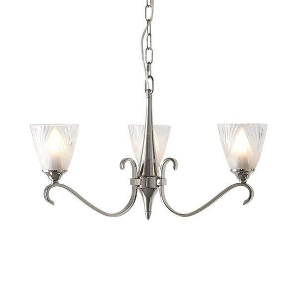 63440 Columbia nickel 3lt lampa wisząca Interiors1900 - MEGA rabaty w koszyku %