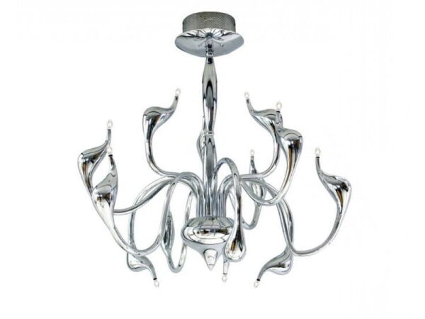 LAMPA WISZĄCA SNAKE CHROME AZ0044 Azzardo