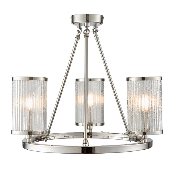 76261 Plafon Easton 3  semi flush Endon - MEGA rabaty w koszyku %
