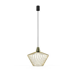 8861 LAMPA WISZĄCA GOLD WAVE S od ręki